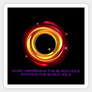 🌌 What Happens In The Black Hole . . . 🌌 Sticker